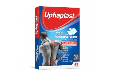 UPHAPLAST MEDICATED PLASTER 1X10'S